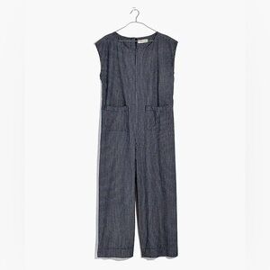 NWT Madewell Relaxed Jumpsuit in Mini Windowpane XXS